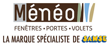 Logo "Ménéo, une marque spécialiste Samse"